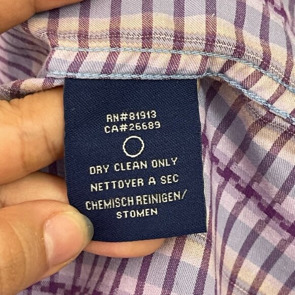 Robert Graham Men's Multicolor Striped Long Sleeve Button Down Shirt Size 2XL - Picture 8 of 10